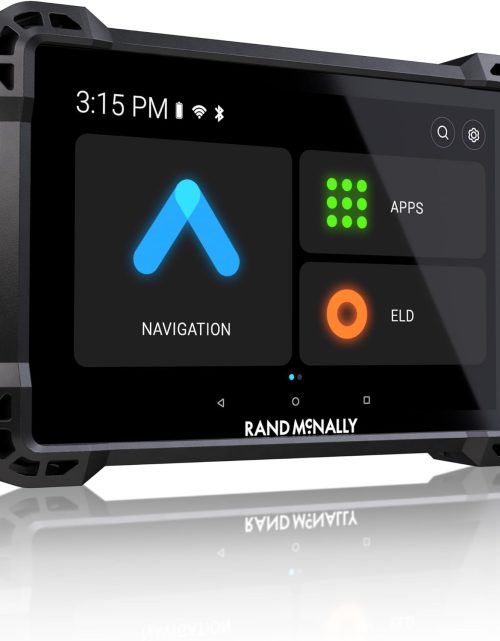 Rand McNally RANDTAB7 Rand Tablet with Rand Navigation GPS with Speed Camera Alerts and Live Traffic, Weather and Fuel - 7 Inch
