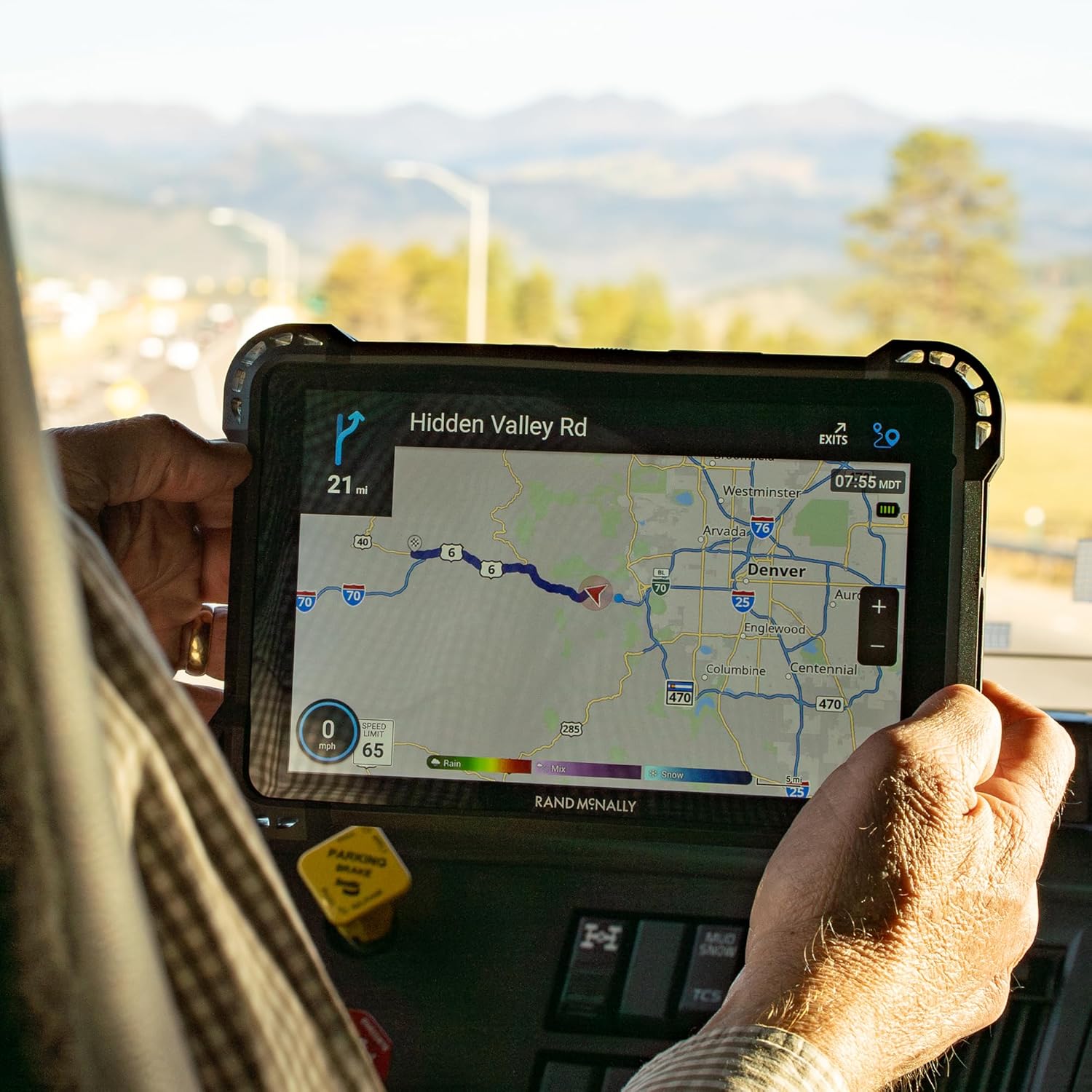 Rand McNally RANDTAB7 Rand Tablet with Rand Navigation GPS with Speed Camera Alerts and Live Traffic, Weather and Fuel - 7 Inch - Image 7