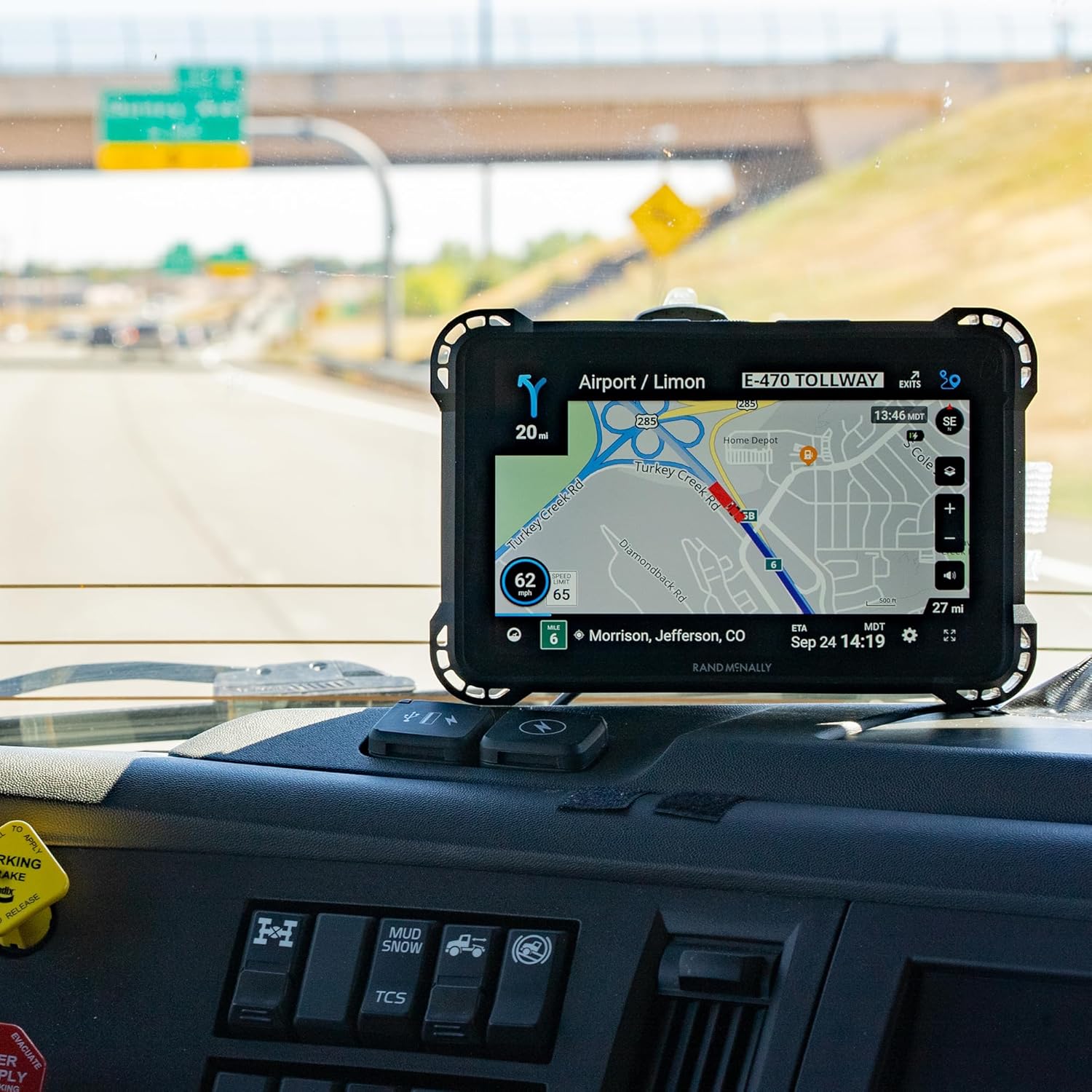 Rand McNally RANDTAB7 Rand Tablet with Rand Navigation GPS with Speed Camera Alerts and Live Traffic, Weather and Fuel - 7 Inch - Image 8