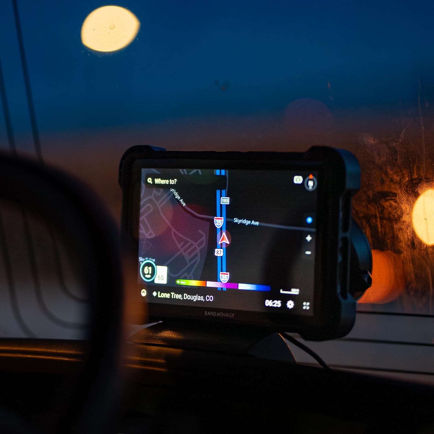 Rand McNally RANDTAB7 Rand Tablet with Rand Navigation GPS with Speed Camera Alerts and Live Traffic, Weather and Fuel - 7 Inch - Image 9