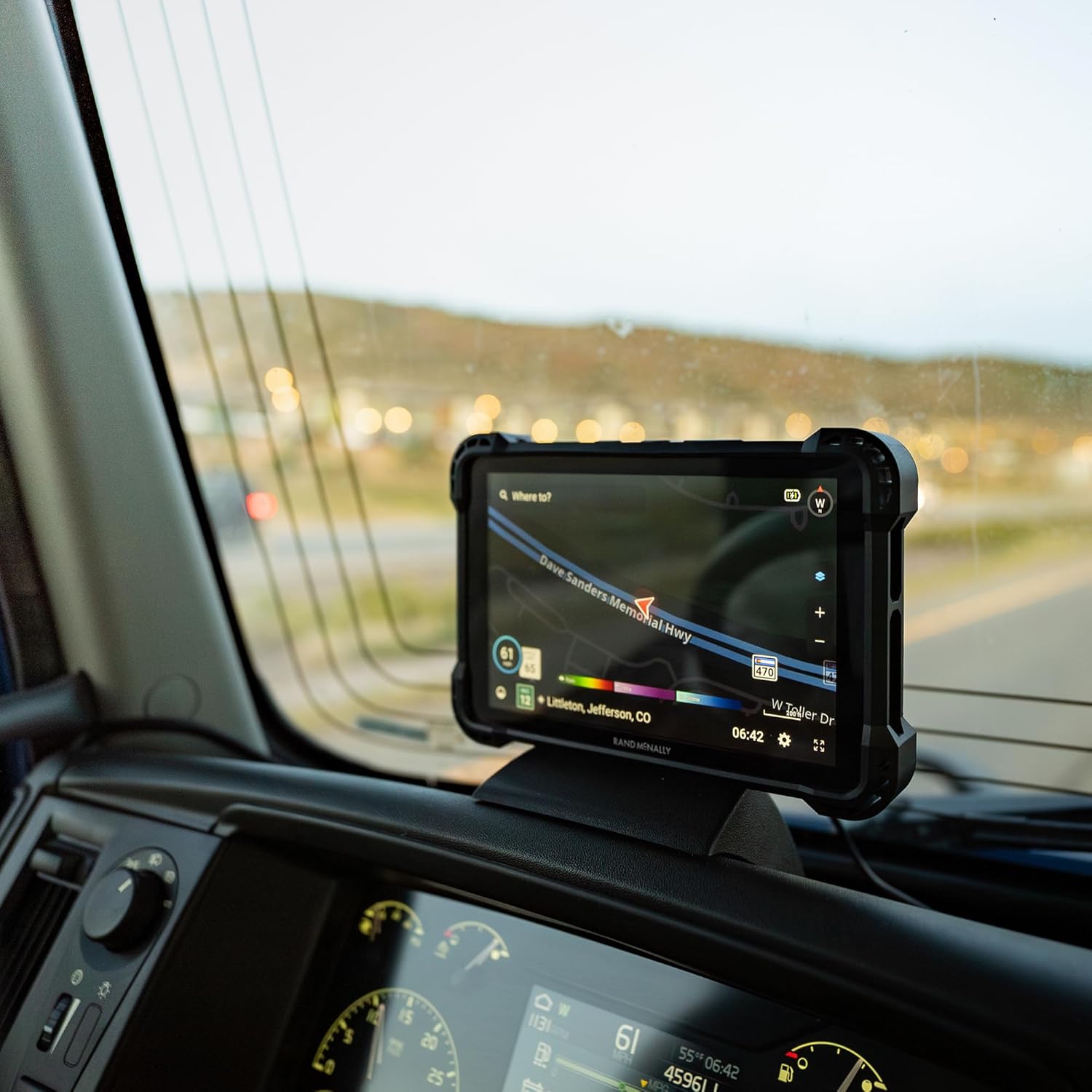 Rand McNally RANDTAB7 Rand Tablet with Rand Navigation GPS with Speed Camera Alerts and Live Traffic, Weather and Fuel - 7 Inch - Image 10