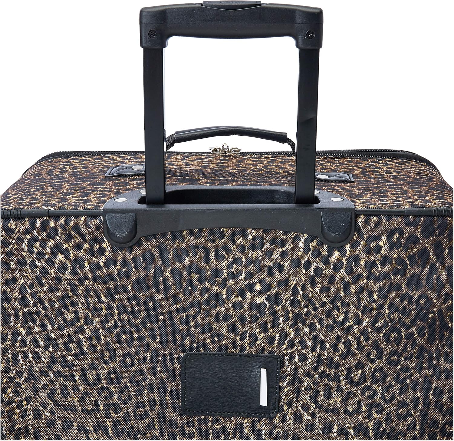Jungle Softside Upright Luggage, Leopard, 4-Piece Set (14/19/24/28) - Image 6