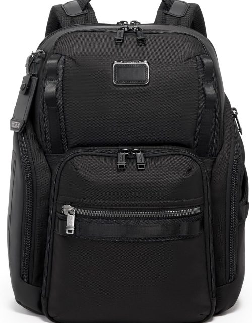 TUMI - Alpha Bravo Search Backpack - Laptop Backpack for Men & Women - Backpack for Work & Travel - 17.0" X 14.0" X 8.3" - Black