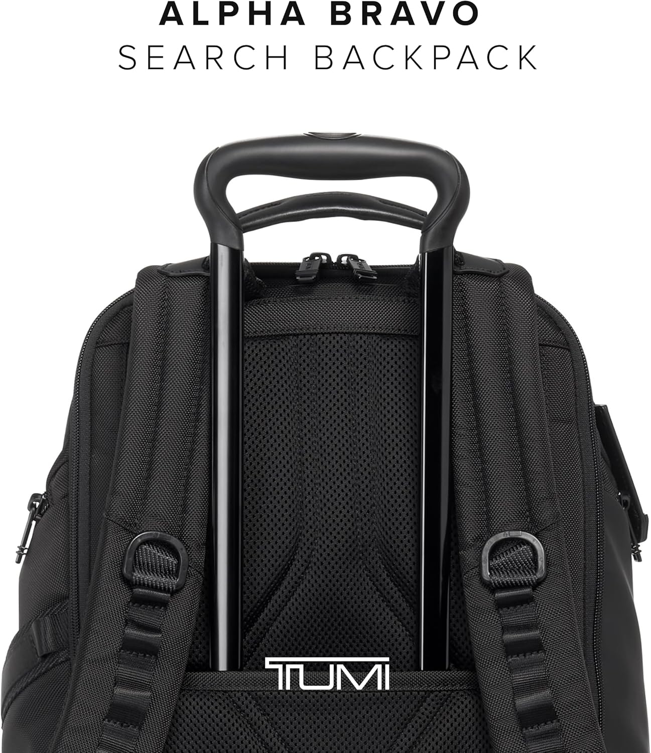 TUMI - Alpha Bravo Search Backpack - Laptop Backpack for Men & Women - Backpack for Work & Travel - 17.0" X 14.0" X 8.3" - Black - Image 6